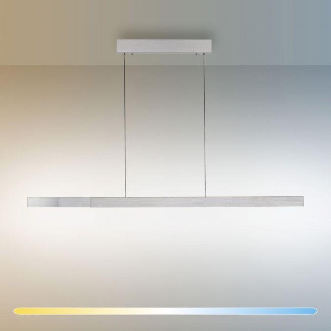 PN 2575-95 LED závěsné svítidlo hliník ADRIANA SQUARE, se stmívačem, roztahovací, teplá až studená bílá, 2700-5000K - PAUL NEUHAUS (obrázek 4)