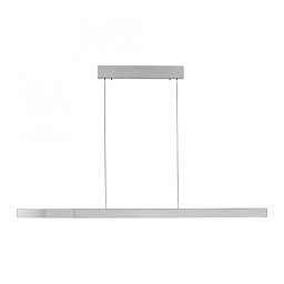 Obrázek pro produkt LED závěsné svítidlo hliník ADRIANA SQUARE, se stmívačem, roztahovací, teplá až studená bílá, 2700-5000K - PAUL NEUHAUS