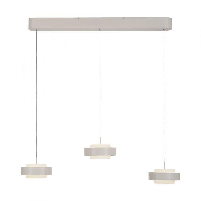 Levně LD 14132-39 Kolekce Schöner Wohnen, LED závěsné svítidlo ELMO písková barva, 3000K - JUST LIGHT