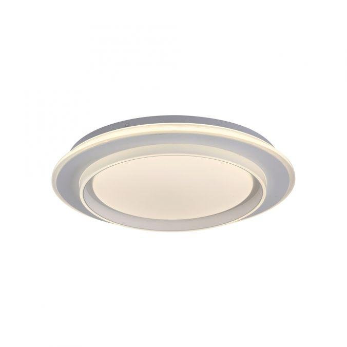 Levně LD 14296-16 LED stropní svítidlo LAGO, bílé, stmívatelné, s dálkovým ovladačem, 2700-6500K - JUST LIGHT
