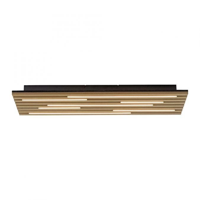 LD 15591-79 LED stropní svítidlo AKUSTIK, dřevo, přírodní, panel, hranaté, 3000K - JUST LIGHT