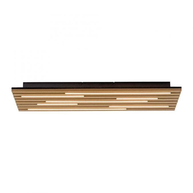 LD 15591-79 LED stropní svítidlo AKUSTIK, dřevo, přírodní, panel, hranaté, 3000K - JUST LIGHT (obrázek 9)