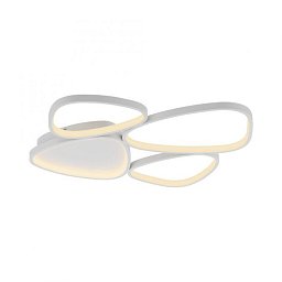 Obrázek pro produkt Kolekce Schöner Wohnen LED stropní svítidlo PEBBLES, bílá, stmívatelné, krokově stmívatelné, 3000K - JUST LIGHT