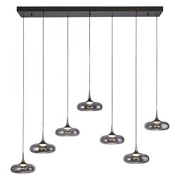 Obrázek pro produkt Kolekce Schöner Wohnen LED závěsné svítidlo POSH, šedá, 7-ramenné, stmívatelné, SimplyDim, 3000K - JUST LIGHT