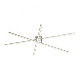 Obrázek pro produkt LED stropní svítidlo SIMON, stříbrná, tvar hvězdy, podlouhlé, 3000K - JUST LIGHT