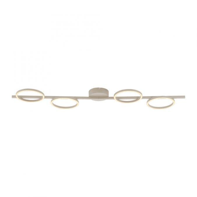 Levně LD 14212-39 Kolekce Schöner Wohnen LED stropní svítidlo MINI RITUS pískové tóny, stmívatelné, paměť, krokově stmívatelné, 3000K - JUST LIGHT