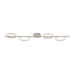 Obrázek pro produkt Kolekce Schöner Wohnen LED stropní svítidlo MINI RITUS pískové tóny, stmívatelné, paměť, krokově stmívatelné, 3000K - JUST LIGHT