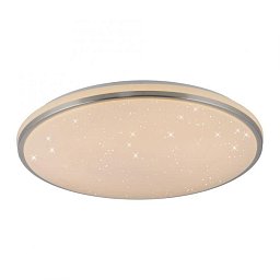 Obrázek pro produkt LED stropní svítidlo KYLE, ocel, kruhové, stmívatelné, hvězdné nebe, 49 cm, krokově stmívatelné, 3000K - JUST LIGHT