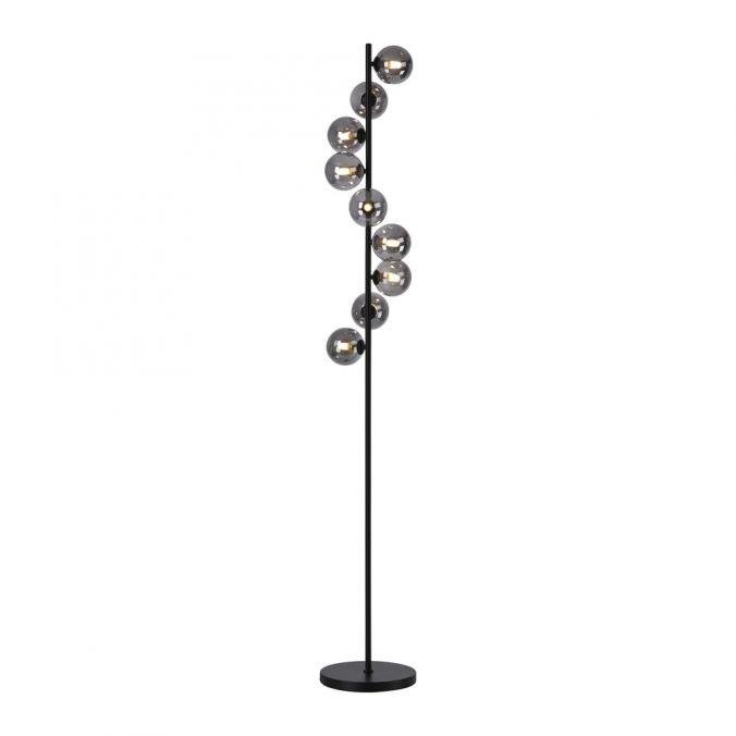 LD 14506-18 Kolekce Schöner Wohnen LED stojací svítidlo Dubai černá 9-ramenné, 3000K - JUST LIGHT