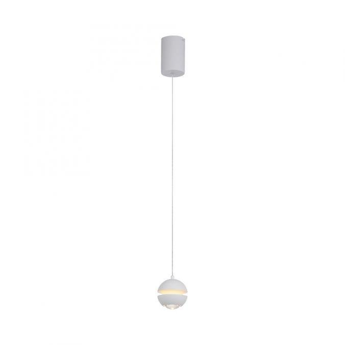 Levně LD 14990-16 Kolekce Schöner Wohnen LED závěsné svítidlo LINI, bílá, Comfort Lift, 3000K - JUST LIGHT