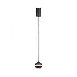 Obrázek pro produkt Kolekce Schöner Wohnen LED závěsné svítidlo LINI, černá, 1-ramenné, 3000K - JUST LIGHT