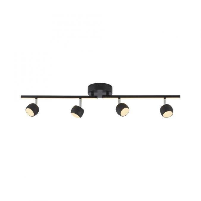 LD 11402-18 LED stropní svítidlo černé JARIK 4-ramenné, řízení vypínačem, nastavitelné, 3000K - JUST LIGHT (obrázek 7)