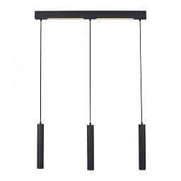 Obrázek pro produkt Kolekce Schöner Wohnen závěsné svítidlo DANTE, černá, 3-ramenné, ovládání vypínačem, 3000K - JUST LIGHT