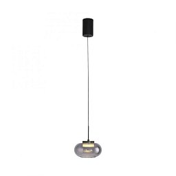 Obrázek pro produkt Kolekce Schöner Wohnen závěsné svítidlo SIA černá, kouřové sklo, stmívatelné, SimplyDim, 3000K - JUST LIGHT