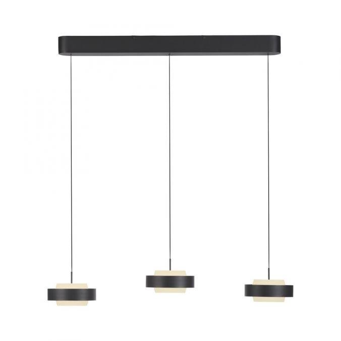 LD 14132-18 Kolekce Schöner Wohnen, LED závěsné svítidlo ELMO černá, 3000K - JUST LIGHT