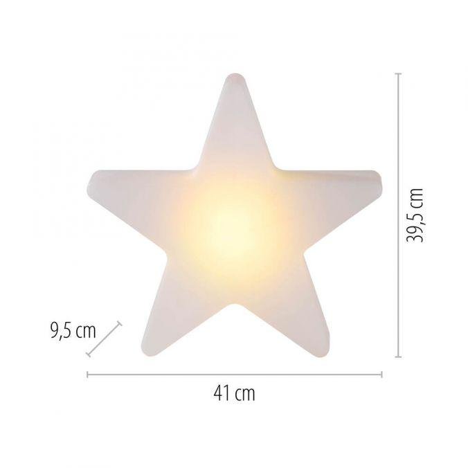 LD 19290-16 LED bateriové svítidlo AKKU-STAR, bílá, malé, venkovní, IP44, nabíjecí přes USB, RGB/6000K - JUST LIGHT (obrázek 6)