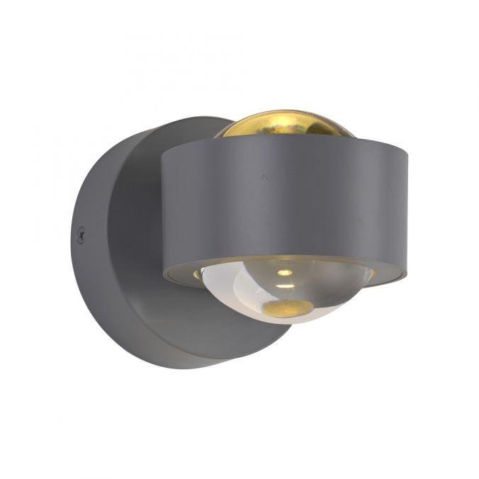 Levně LD 19330-21 LED nástěnné svítidlo na baterie AKKU-CHIA, stříbrná, 3000K - JUST LIGHT