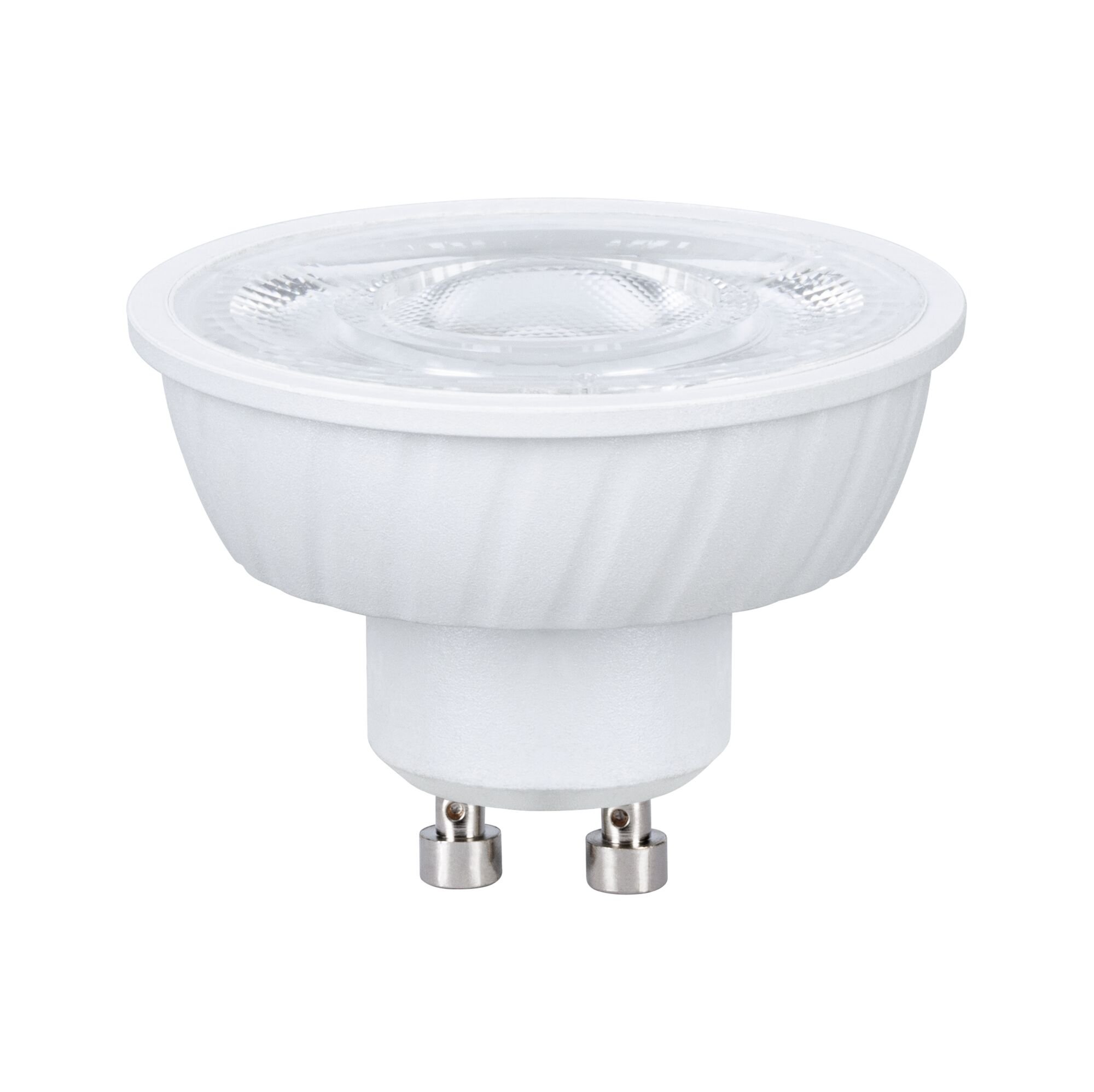 P 29266 Standard 230V LED reflektor GU10 Flat 37mm 4,9W 2700K bílá - PAULMANN