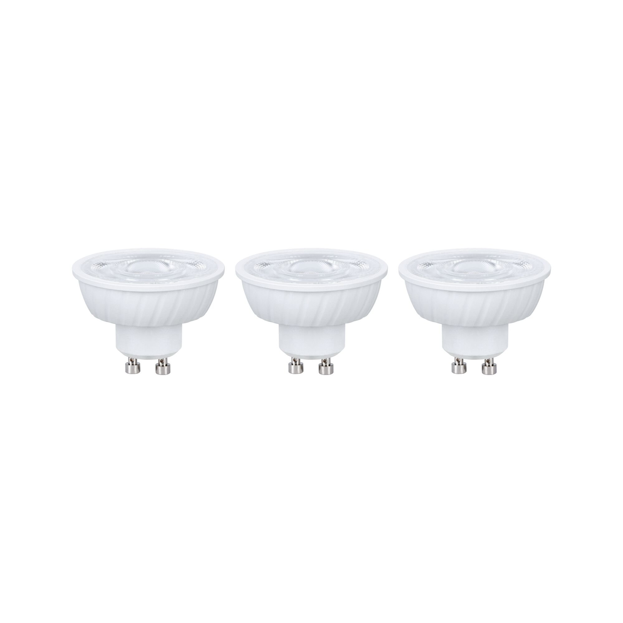 P 29268 Standard 230V LED reflektor GU10 Flat 37mm 3x4,9W 2700K bílá - PAULMANN