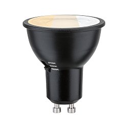 Obrázek pro produkt Standard 230V LED reflektor GU10 Dip Switch 4,6W 2700 - 4000K černá mat - PAULMANN