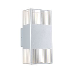 Obrázek pro produkt LED nástěnné svítidlo Tharin IP44 3000K 120x250mm 2x3,7W stříbrná - PAULMANN