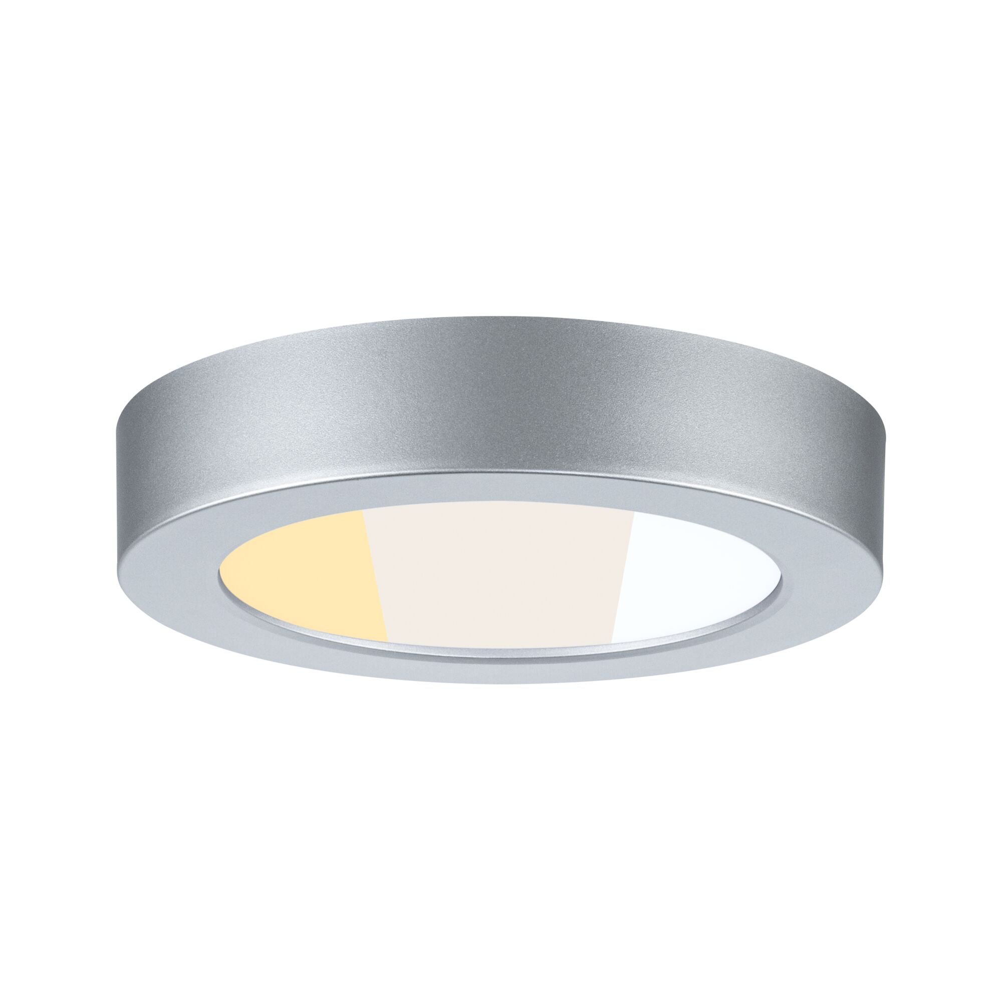 Levně P 71294 LED Panel Abia 2 White Select soumrakové a pohybové čidlo (HF) kruhové 170mm 9,5W 2700 - 4000K matný chrom - PAULMANN