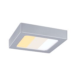 Obrázek pro produkt LED Panel Abia 2 White Select soumrakové a pohybové čidlo (HF) hranaté 170x170mm 9,5W 2700 - 4000K matný chrom - PAULMANN