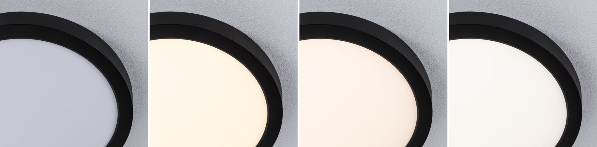 P 71299 LED Panel Abia 2 White Select soumrakové a pohybové čidlo (HF) kruhové 300mm 14W 2700 - 4000K černá - PAULMANN (obrázek 8)