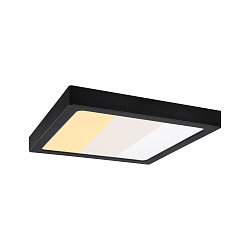Obrázek pro produkt LED Panel Abia 2 White Select soumrakové a pohybové čidlo (HF) hranaté 300x300mm 14W 2700 - 4000K černá - PAULMANN