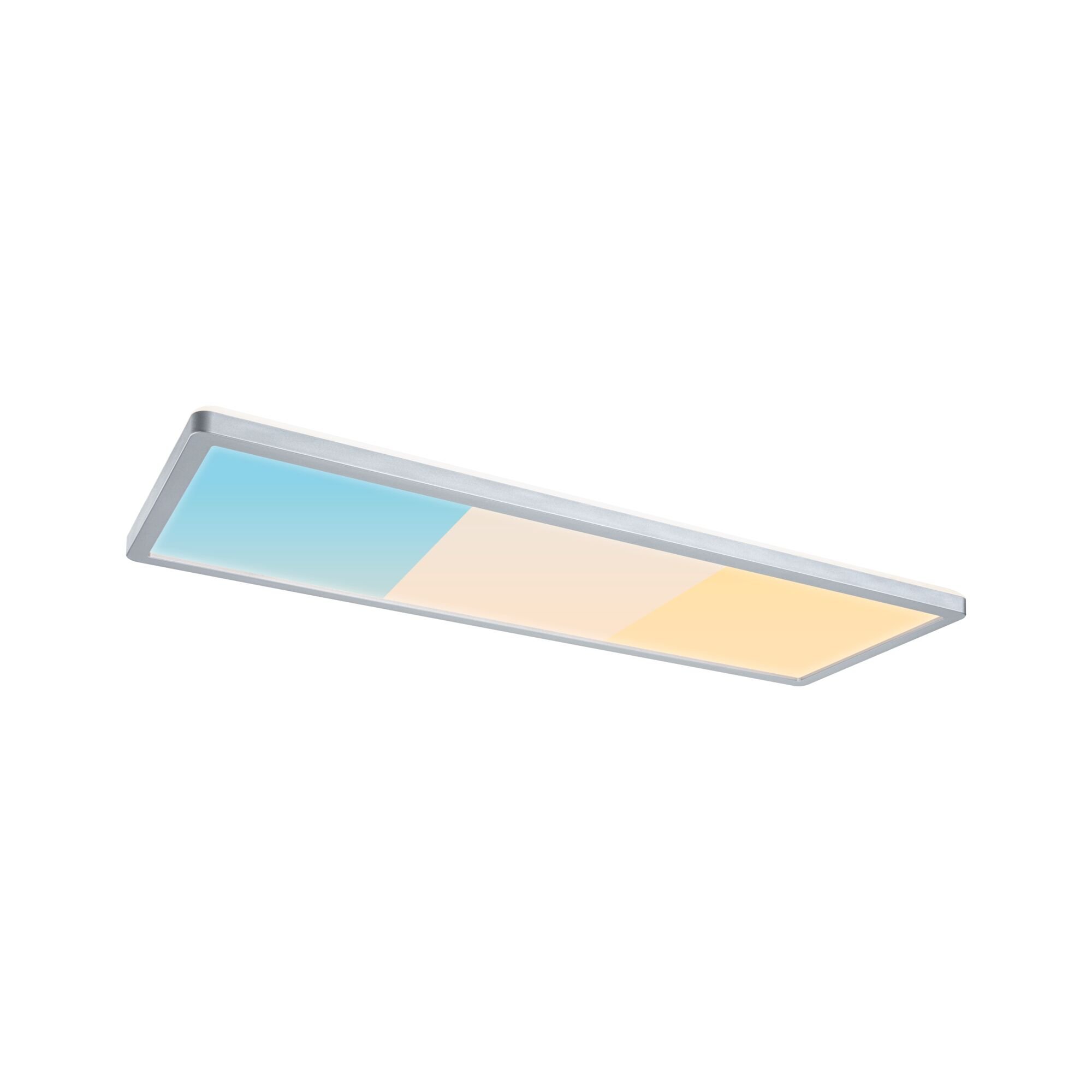 P 71312 LED Panel Atria Shine White Select IP44 hranaté 560x200mm 15,2W 3000 - 6500K matný chrom - PAULMANN