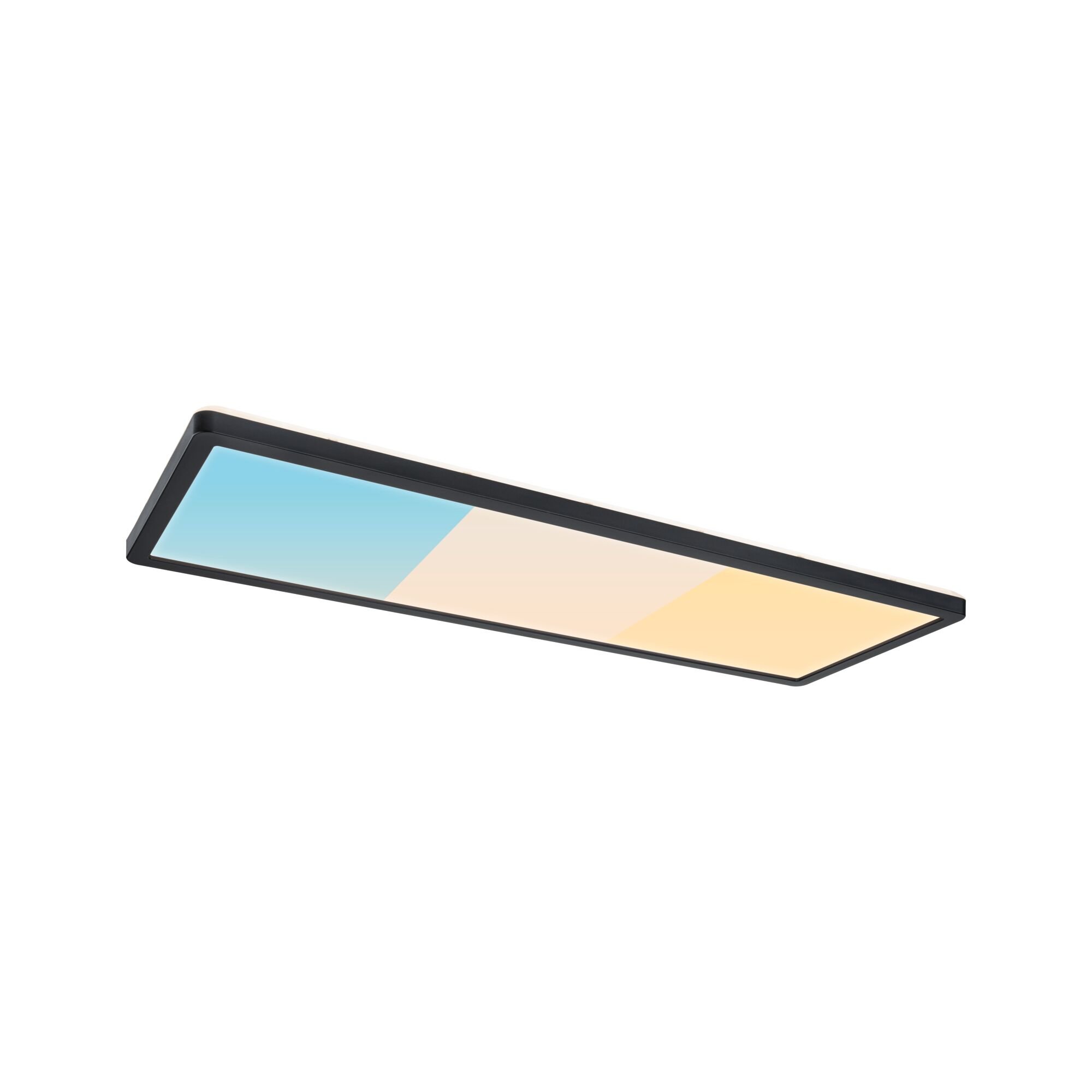 P 71313 LED Panel Atria Shine White Select IP44 hranaté 560x200mm 15,2W 3000 - 6500K černá - PAULMANN