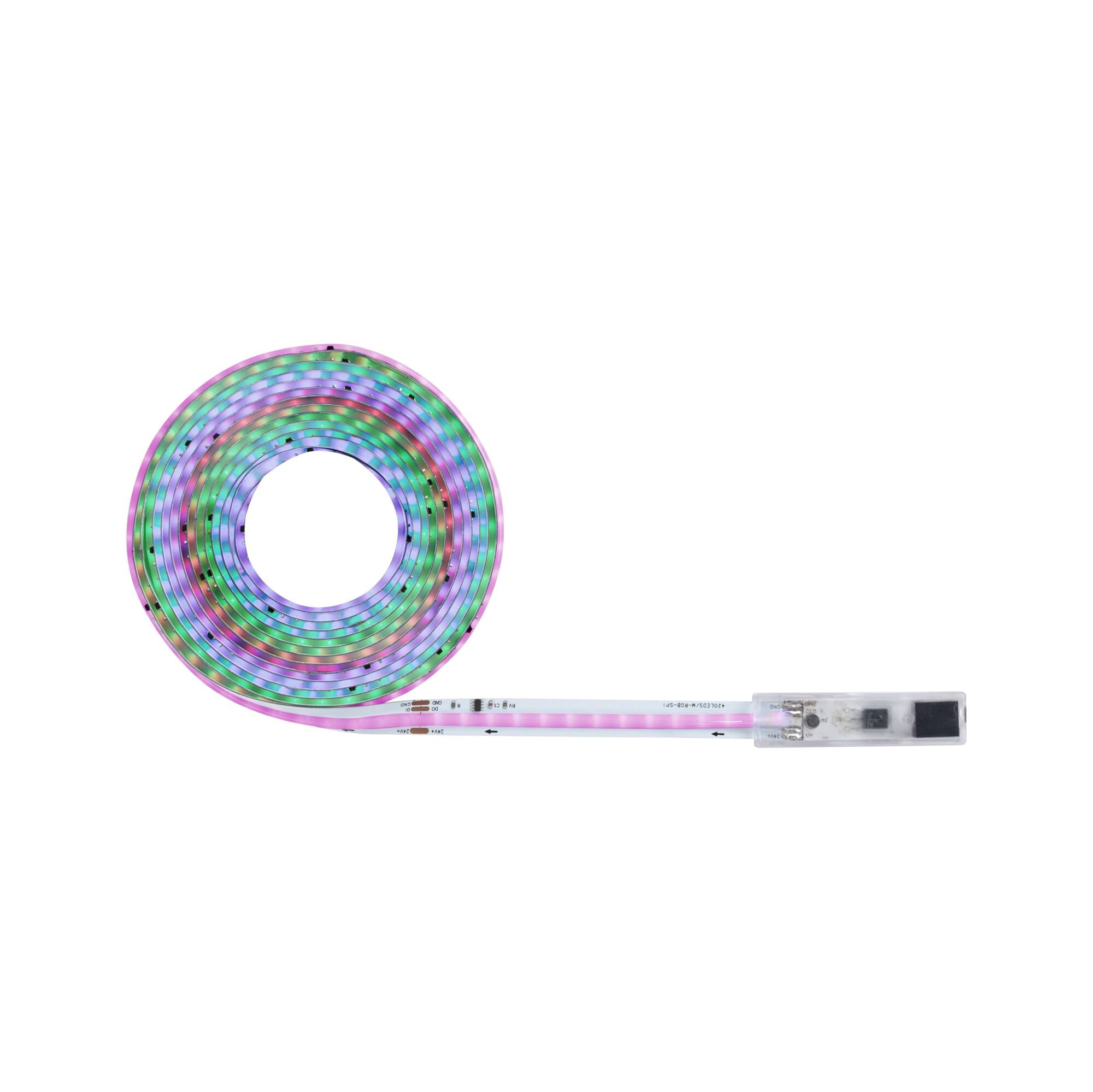 P 79563 SimpLED LED Strip RGBIC Motion Music kompletní sada 3m s krytím 16W 210lm/m 420 LED/m RGB 18VA - PAULMANN