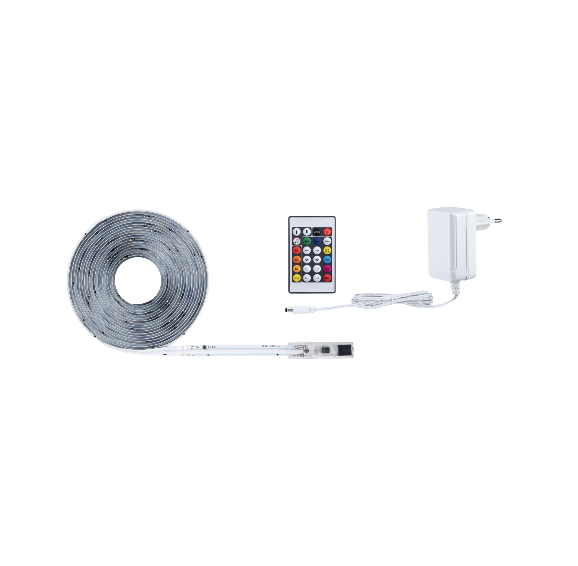 P 79564 SimpLED LED Strip RGBIC Motion Music kompletní sada 5m s krytím 22W 170lm/m 420 LED/m RGB 24VA - PAULMANN (obrázek 6)