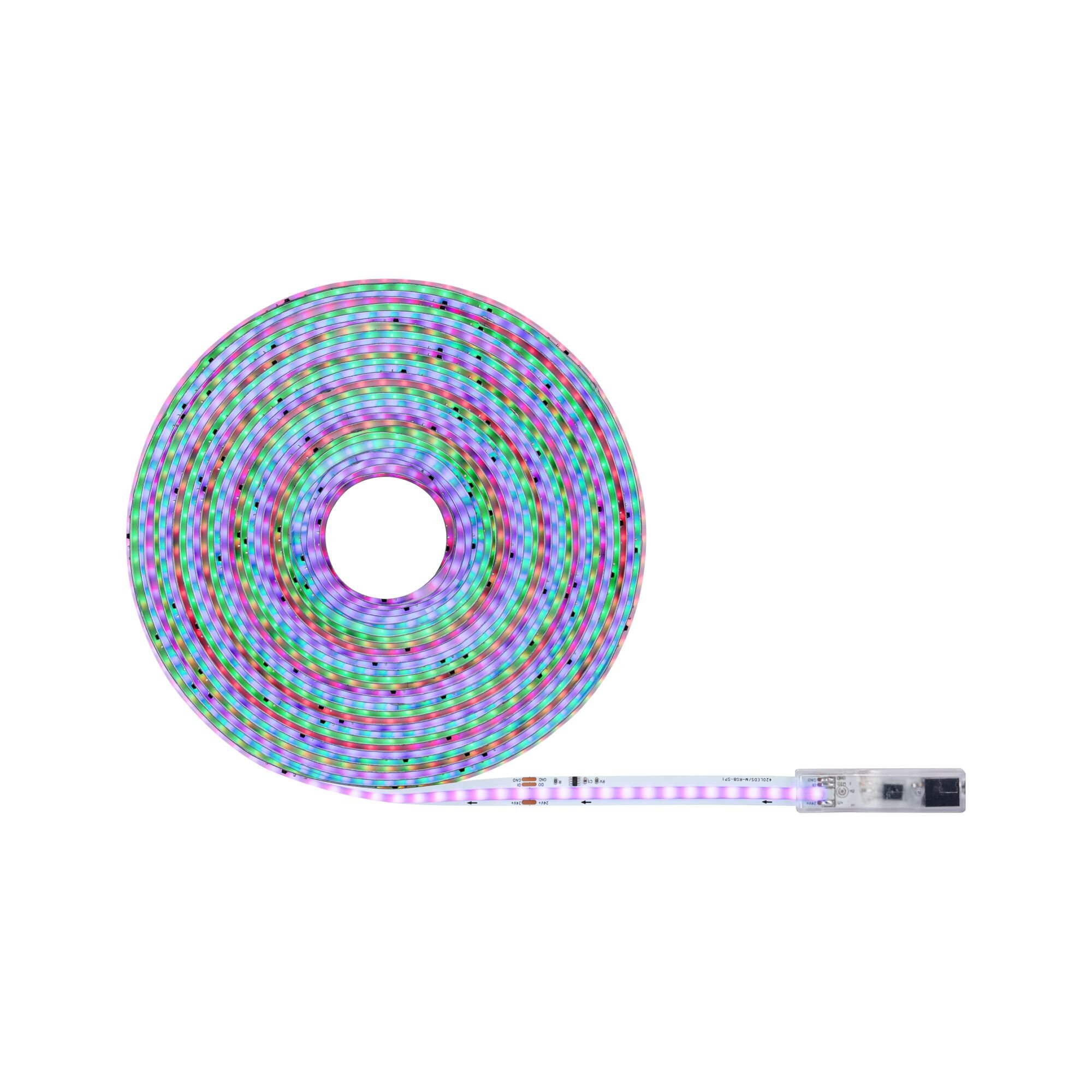 P 79565 SimpLED LED Strip RGBIC Motion Music kompletní sada 10m s krytím 32W 130lm/m 420 LED/m RGB 36VA - PAULMANN