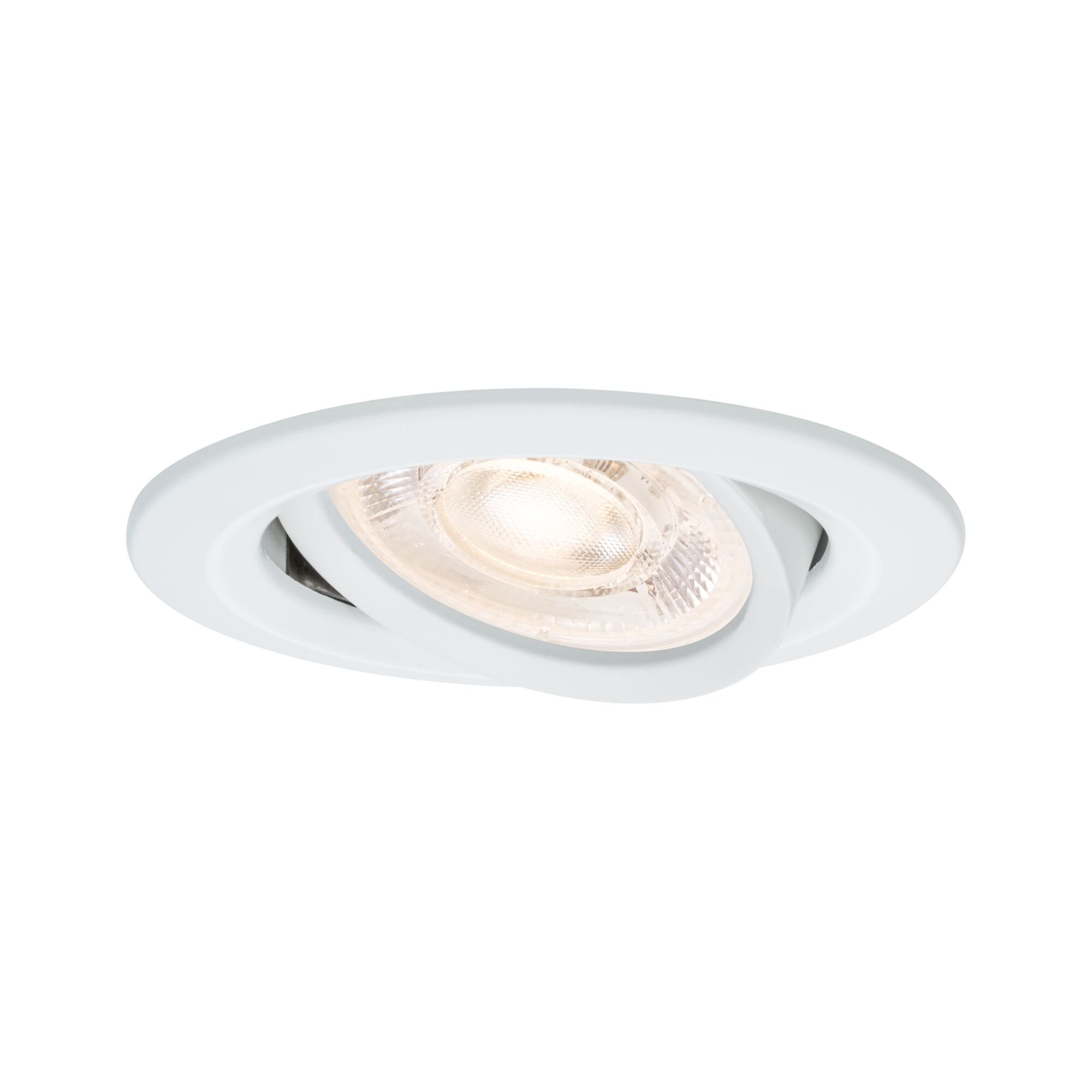 P 92269 LED vestavné svítidlo Nova GU10 Flat výklopné 4,9W 230V 2700K bílá mat - PAULMANN