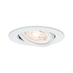 Obrázek pro produkt LED vestavné svítidlo Nova GU10 Flat výklopné 4,9W 230V 2700K bílá mat - PAULMANN