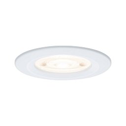 Obrázek pro produkt LED vestavné svítidlo Nova GU10 Flat nevýklopné IP44 4,9W 230V 2700K bílá mat - PAULMANN