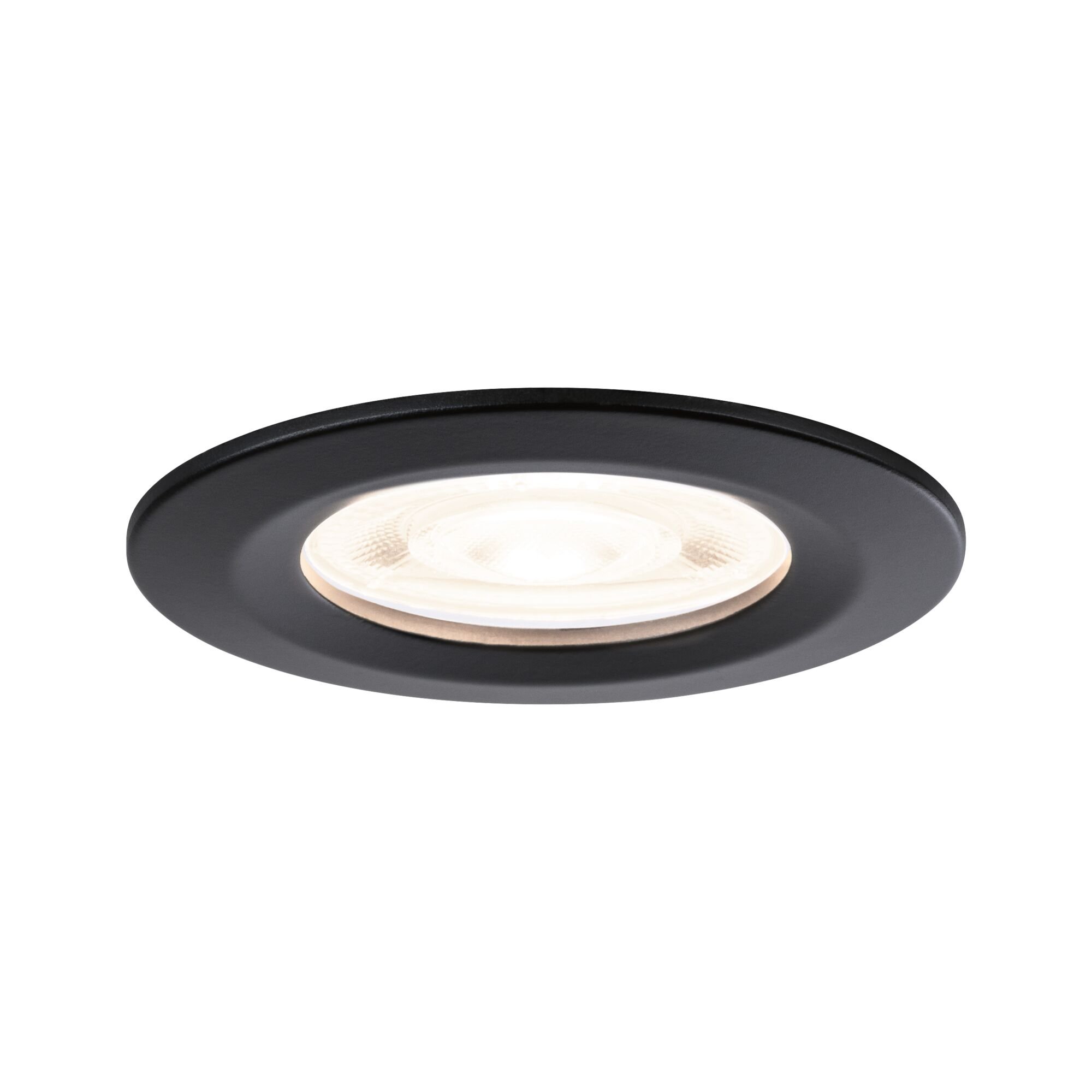 P 92311 LED vestavné svítidlo Nova GU10 Flat nevýklopné IP44 3x4,9W 230V 2700K černá mat - PAULMANN (obrázek 6)