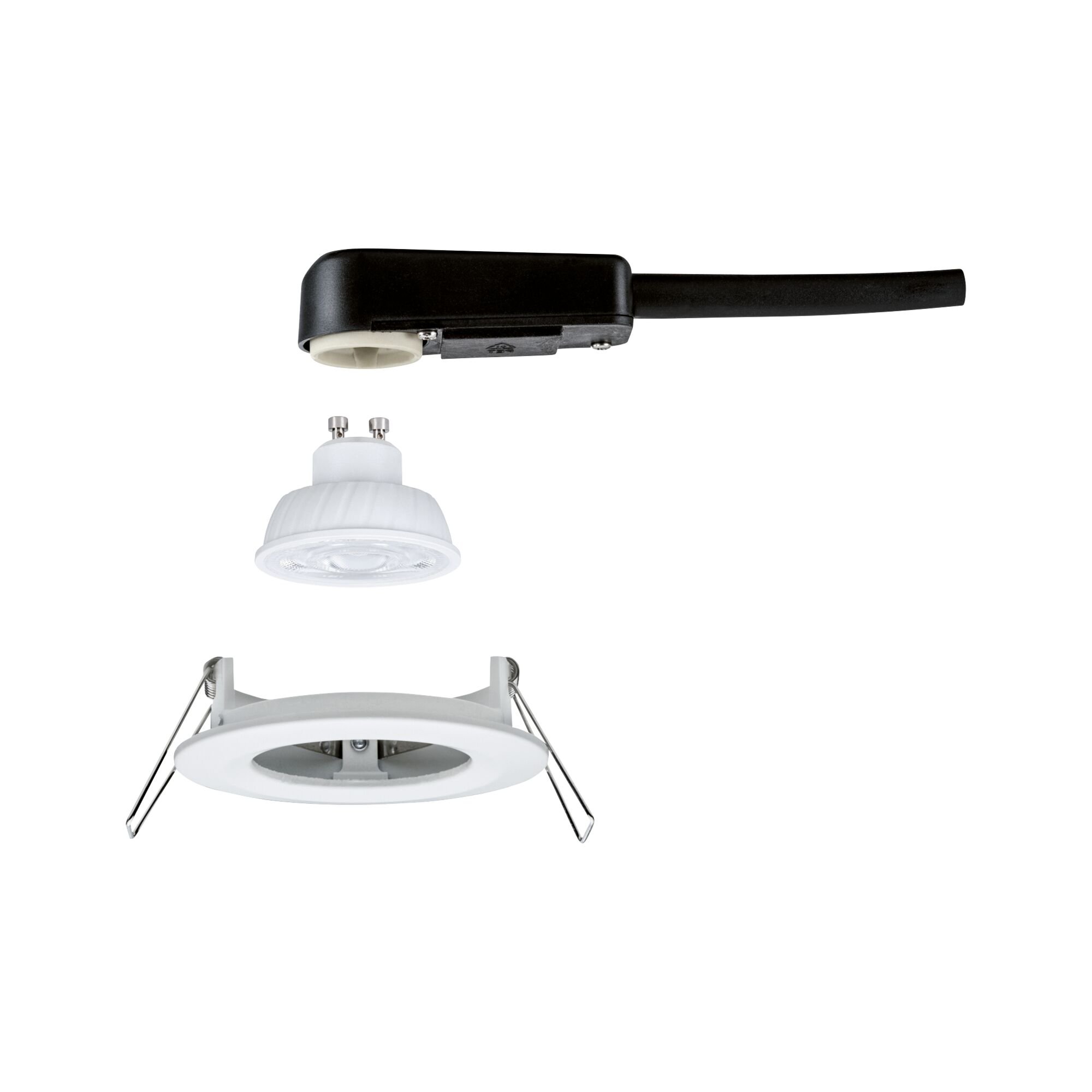 P 92312 LED vestavné svítidlo Nova GU10 Flat nevýklopné IP44 4,9W 230V 4000K bílá mat - PAULMANN (obrázek 5)