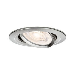 Obrázek pro produkt LED vestavné svítidlo Nova Plus GU10 Flat IP65 93mm 4,9W 230V 2700K kov kartáčovaný - PAULMANN