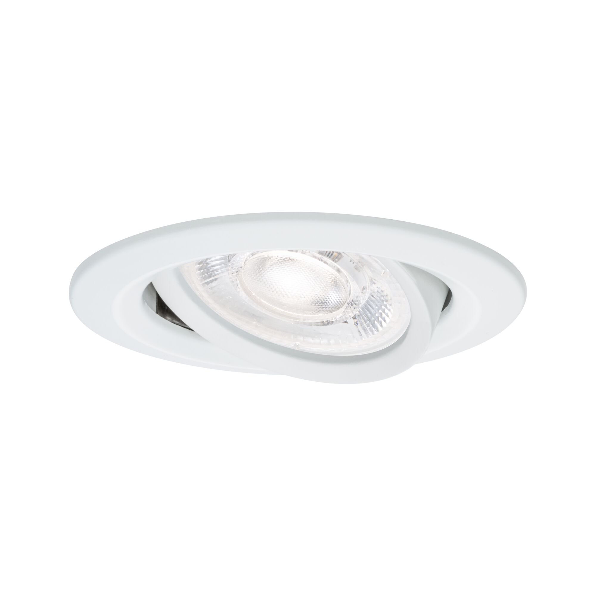 Levně P 92420 LED vestavné svítidlo Nova Plus GU10 Flat IP65 93mm 4,9W 230V stmívatelné 4000K bílá mat - PAULMANN