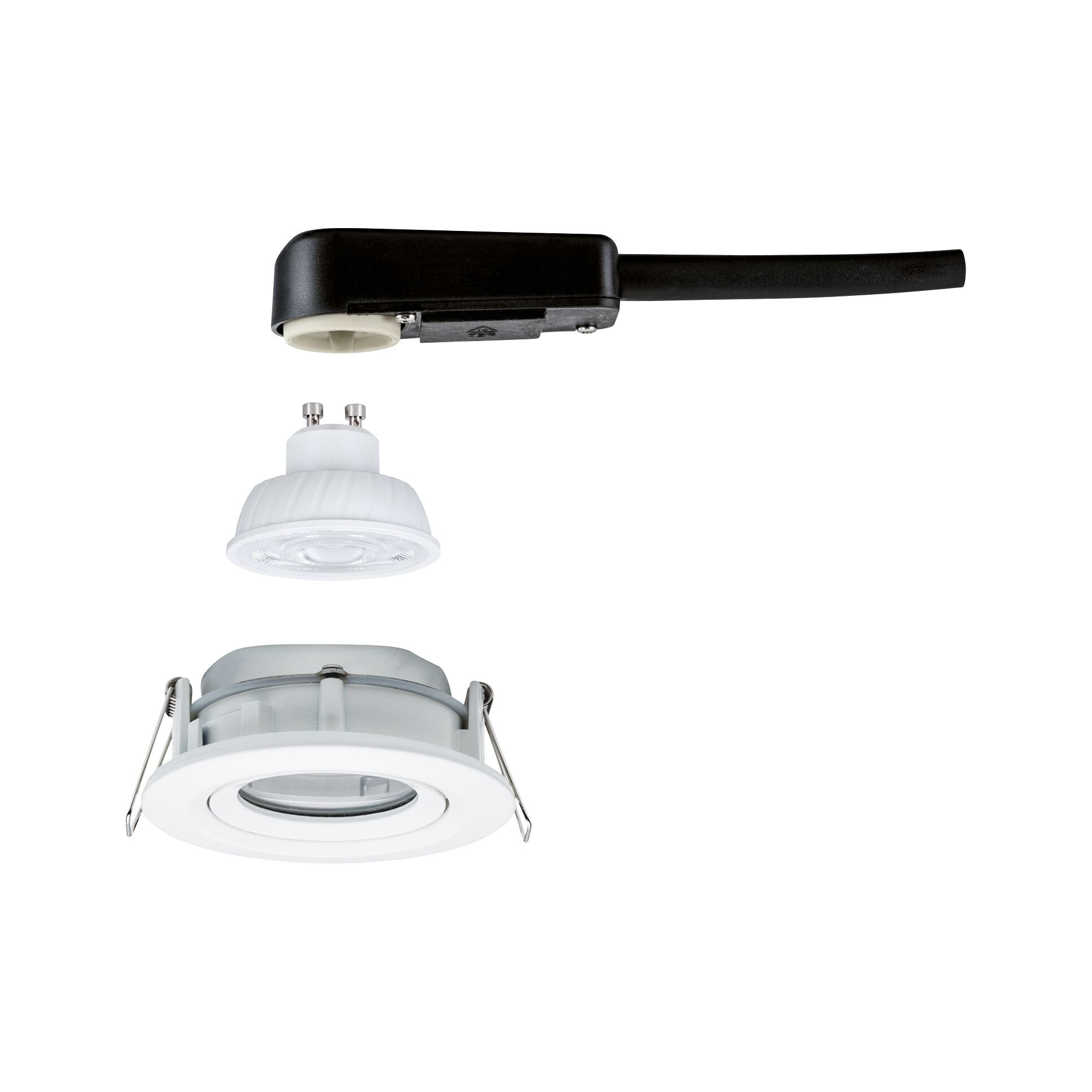 P 92420 LED vestavné svítidlo Nova Plus GU10 Flat IP65 93mm 4,9W 230V stmívatelné 4000K bílá mat - PAULMANN (obrázek 6)