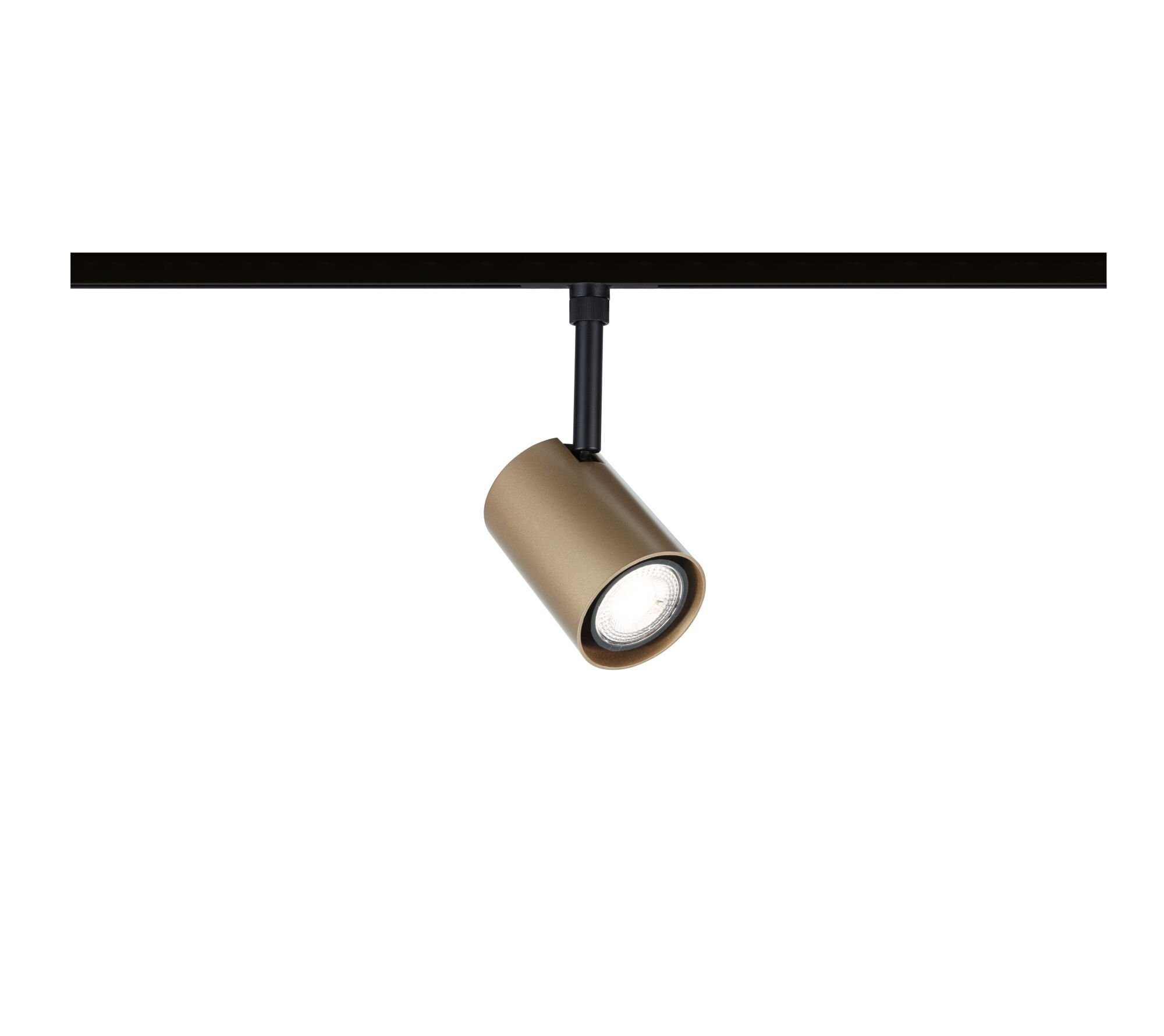 P 94917 URail lištový spot Luxe GU10 max. 10W 230V zlatá mat/černá mat - PAULMANN