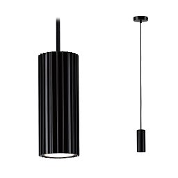 Obrázek pro produkt Závěsné svítidlo Lirena GU10 max. 10W černá mat kov - PAULMANN
