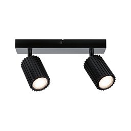 Obrázek pro produkt Spotlight Lirena GU10 max. 2x10W černá mat kov - PAULMANN