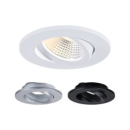 Obrázek pro produkt LED vestavné svítidlo White Select Viona IP65 kruhové 85mm 25° 6W 230V 2700 - 4000K černá mat/bílá mat/matný chrom - PAULMANN