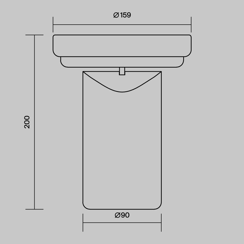 M MOD508TL-L5BK Stolní nabíjecí lampa Topo 2700K 5W MOD508TL-L5BK - MAYTONI (obrázek 6)
