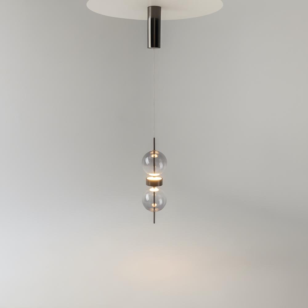 M MOD478PL-L8B3K Závěsné svítidlo Double Moon 3000K 8W MOD478PL-L8B3K - MAYTONI (obrázek 3)