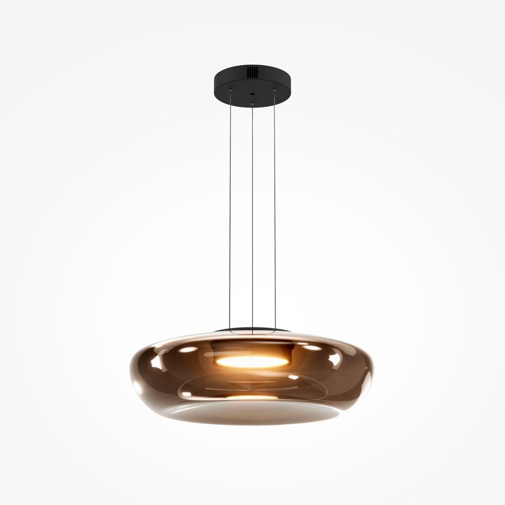 Levně M MOD501PL-L20BK1 Závěsné svítidlo Bassa 3000K 20W MOD501PL-L20BK1 - MAYTONI