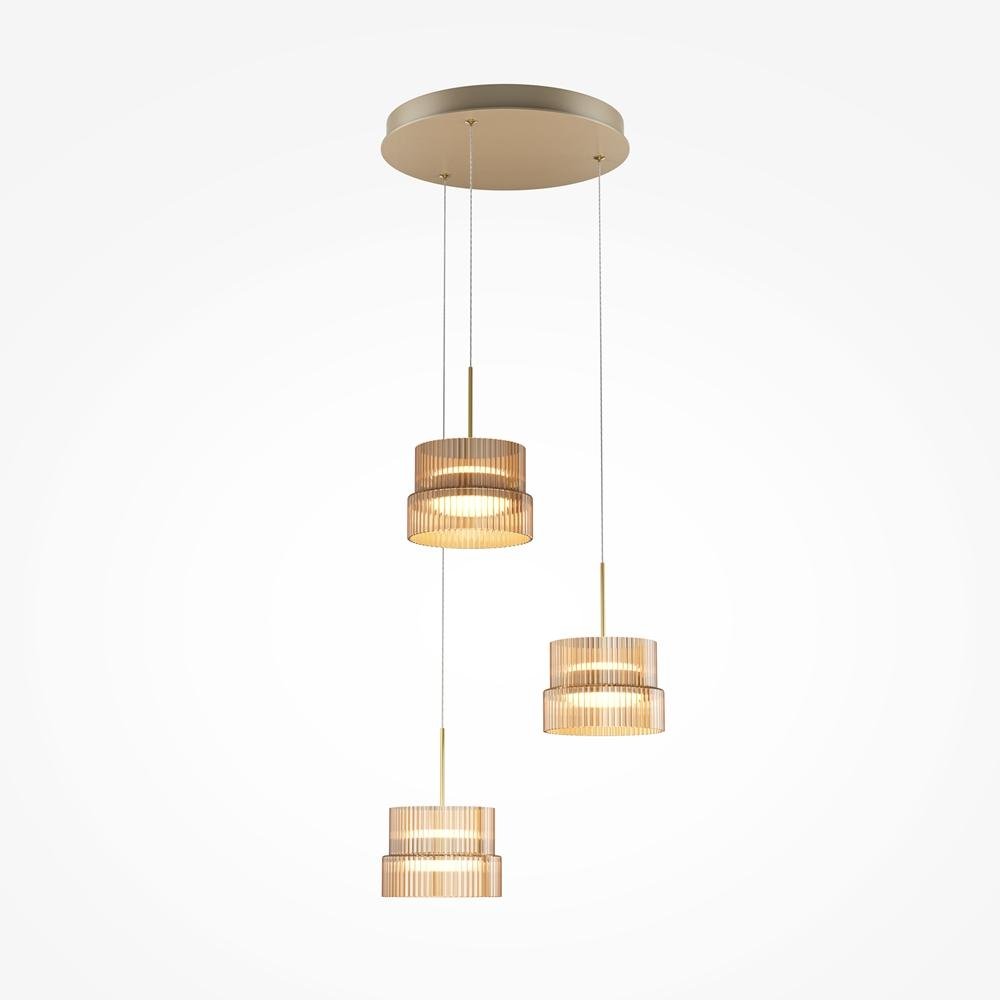 Levně M MOD496PL-L33BZK Závěsné svítidlo Scala 3000K 33W MOD496PL-L33BZK - MAYTONI